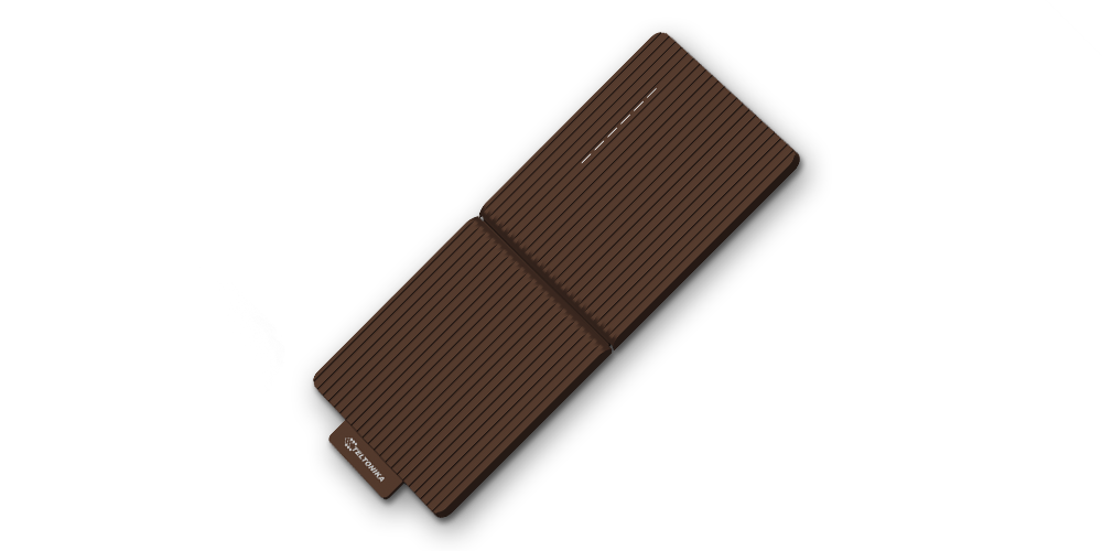 Brown front plate